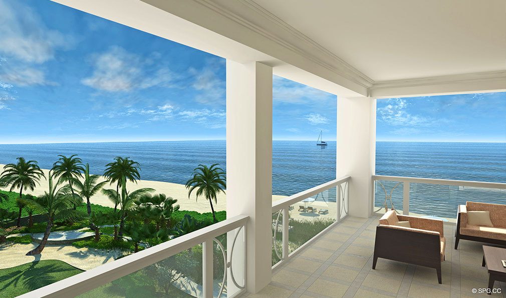 Spacious Terraces at 4001 North Ocean, Luxury Oceanfront Condominiums Located at 4001 North Ocean Boulevard, Gulf Stream, FL 33483 