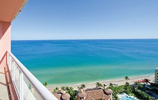 Luxury Oceanfront Residence 21E, Tower II at The Palms Condominium, 2110 North Ocean Boulevard, Fort Lauderdale Beach, Florida 33305, Luxury Waterfront Condos