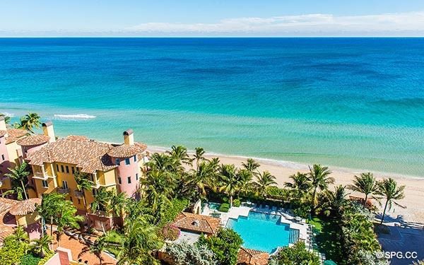 View from Residence 14E, Tower I at The Palms, Luxury Oceanfront Condominiums in Fort Lauderdale, Florida 33305