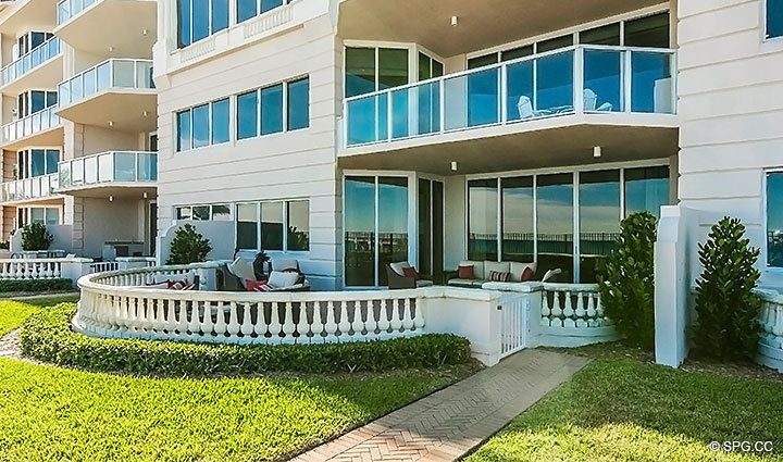 Residence 206 at Bellaria, Luxury Oceanfront Condominiums in Palm Beach, Florida 33480.