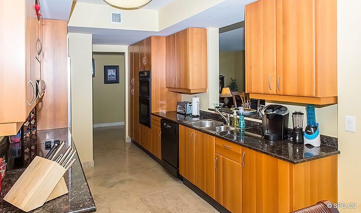 State of the Art Appliances in Residence 10B, Tower I at The Palms, Luxury Oceanfront Condominiums Fort Lauderdale, Florida 33305