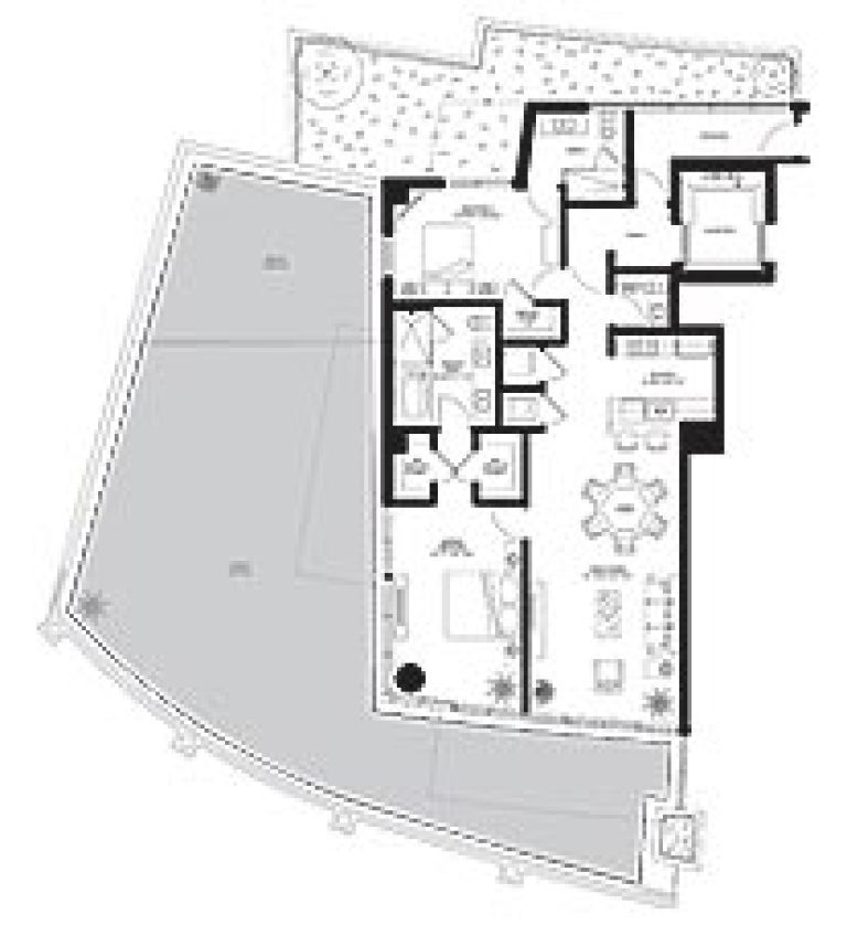Click to View the Residence C East Level 2 Floorplan