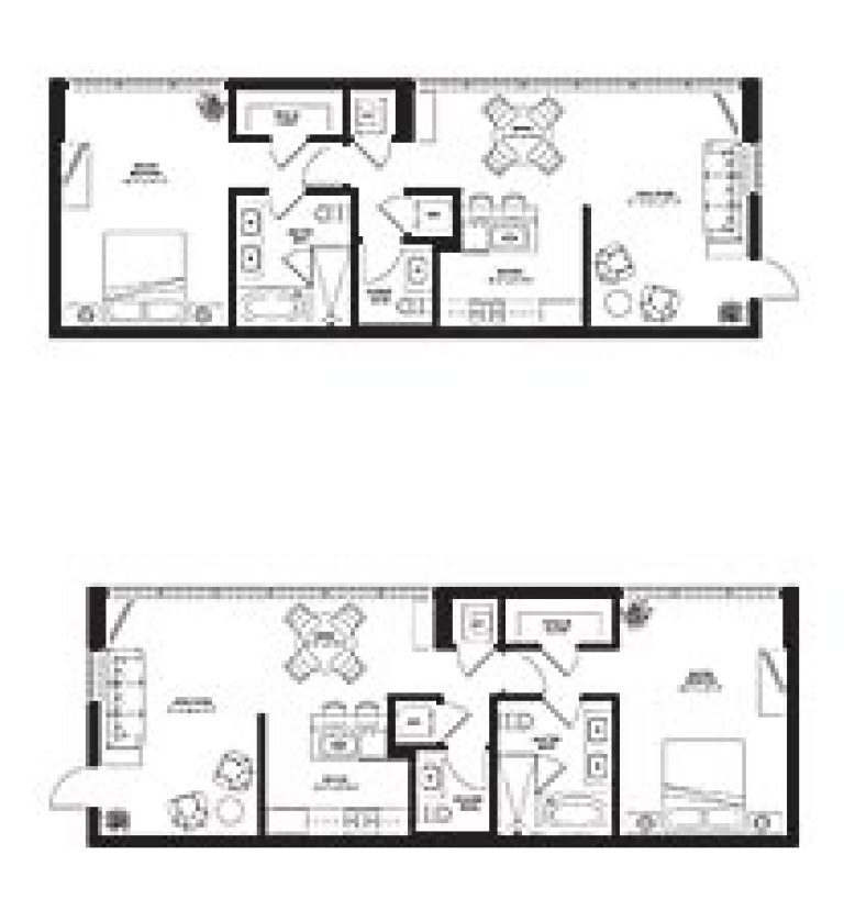 Click to View the Residence D and E Urban Villa Floorplan