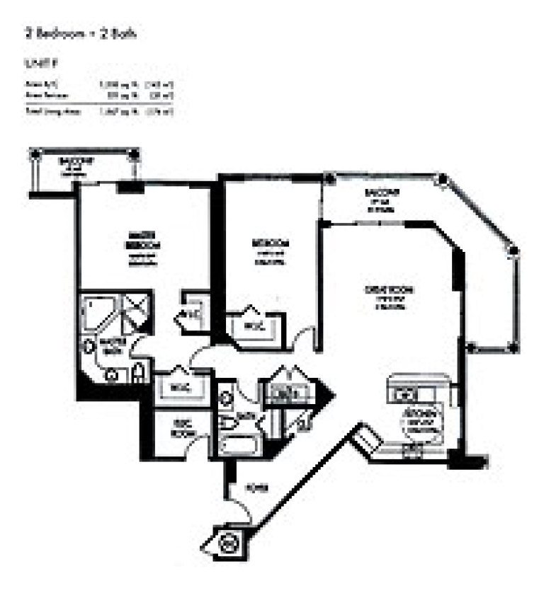 Click to View the Model F Floorplan