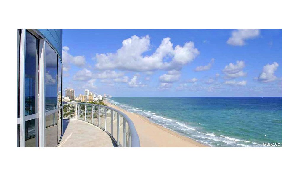 Terrace at Coconut Grove Residences, Luxury Oceanfront Condominiums Located at 1200 Holiday Dr, Fort Lauderdale, FL 33316
