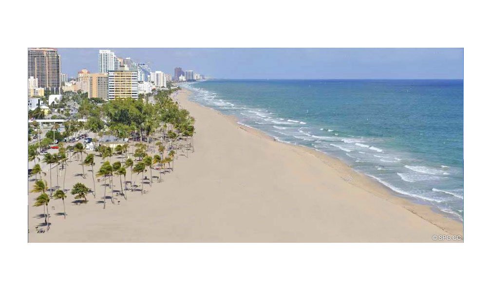 Pristine Beach at Coconut Grove Residences, Luxury Oceanfront Condominiums Located at 1200 Holiday Dr, Fort Lauderdale, FL 33316