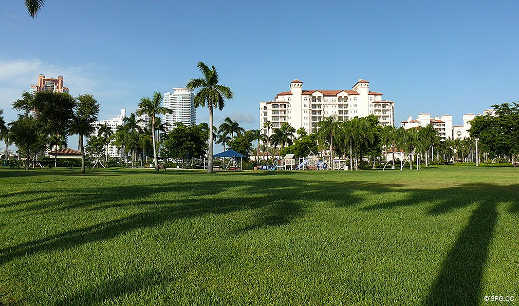Landscaping at Fisher Island, Luxury Oceanfront Condos Located at One Fisher Island Dr, Fisher Island, FL 33109
