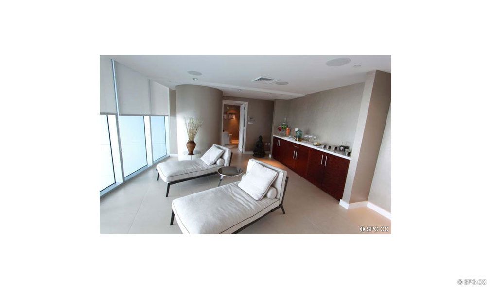 Spa at Jade Beach, Luxury Oceanfront Condominiums Located at 17001 Collins Ave, Sunny Isles Beach, FL 33160