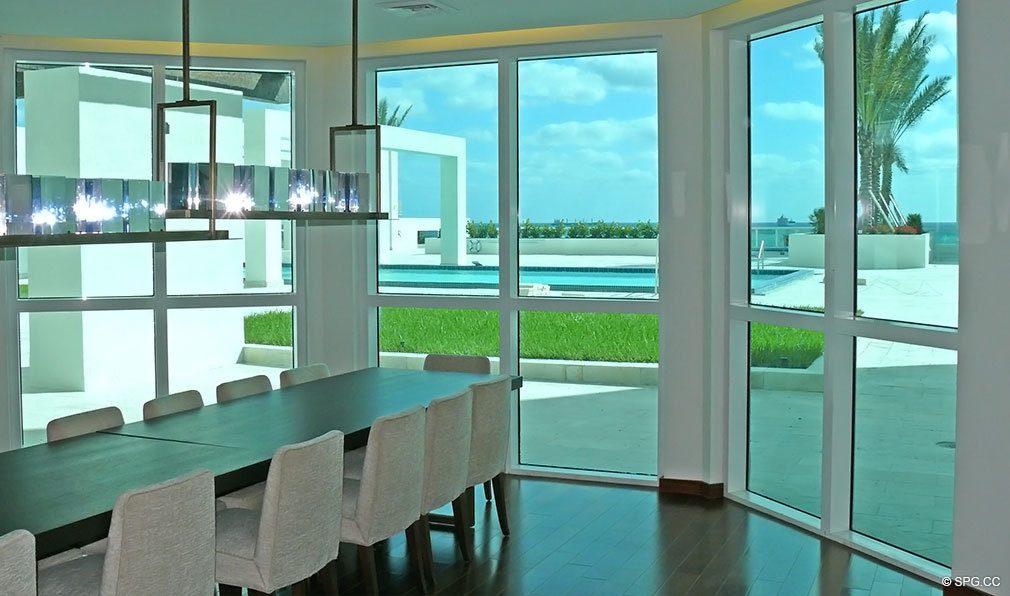 Common Area at Las Olas Beach Club, Luxury Oceanfront Condominiums Located at 101 S Ft Lauderdale Beach Blvd, Ft Lauderdale, Florida 33316