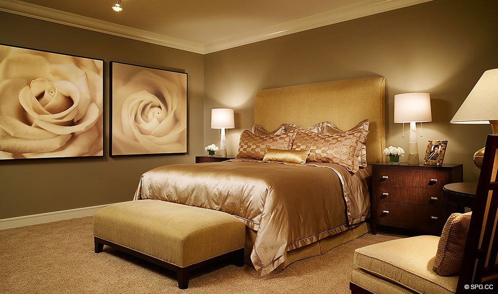 Luxuria Bedroom, Luxury Oceanfront Condominiums Located at 2500 S Ocean Blvd, Boca Raton, FL 33432