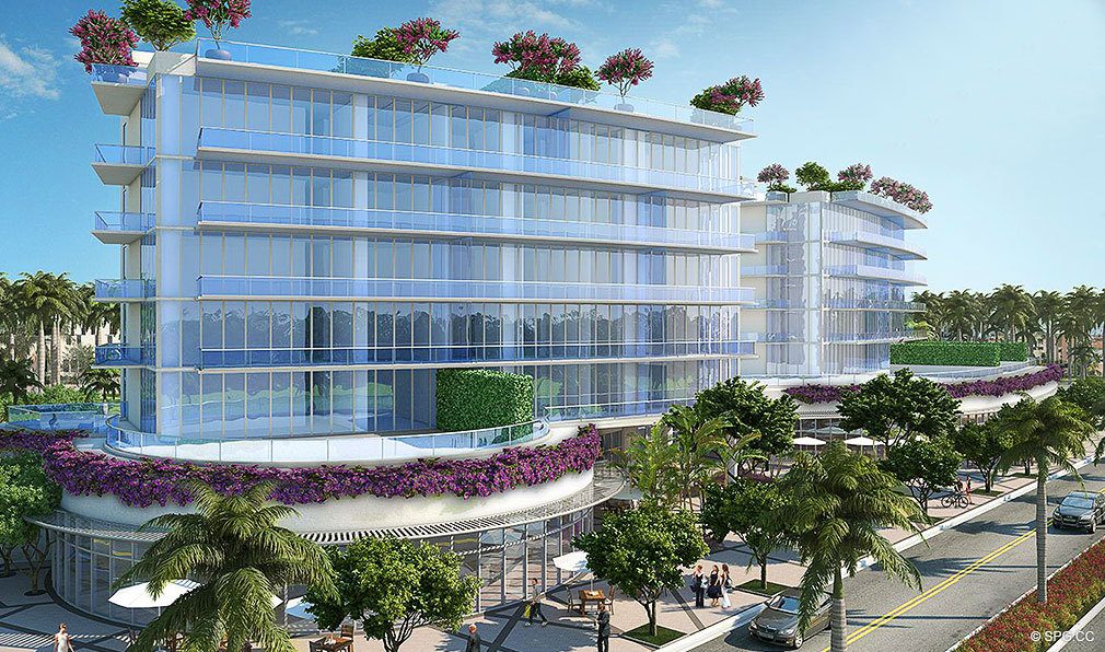 View of Marea South Beach, Luxury Seaside Condominiums at 801 S Pointe Dr, Miami Beach, FL 33139