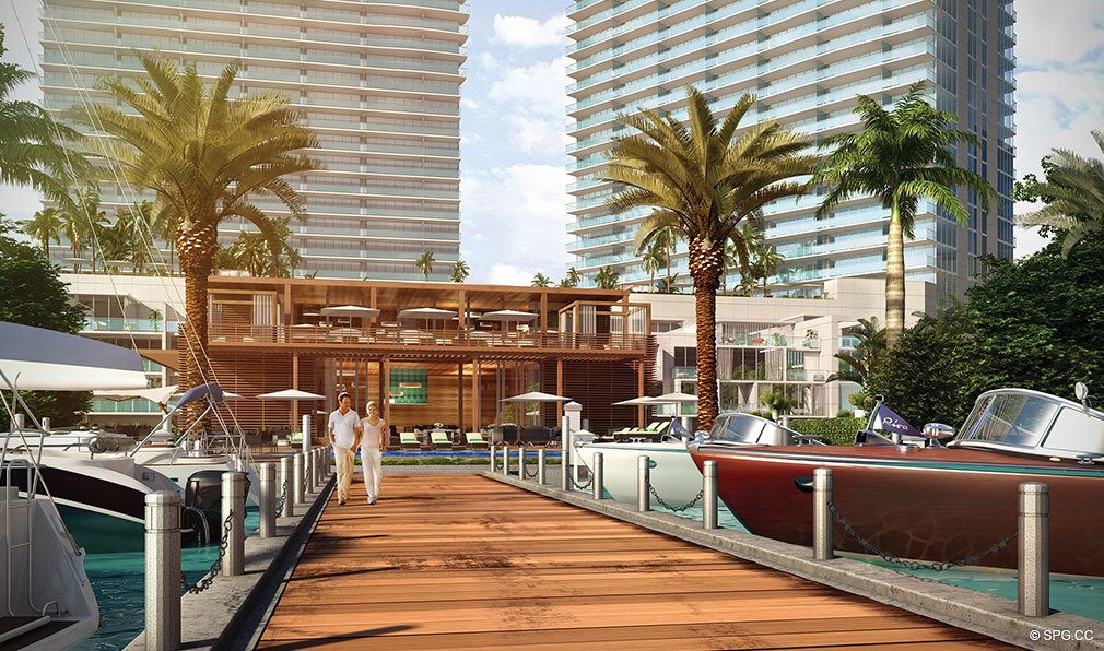 One Paraiso Dockage, Luxury Waterfront Condominiums Located at 701 NE 31st St, Miami, FL 33137