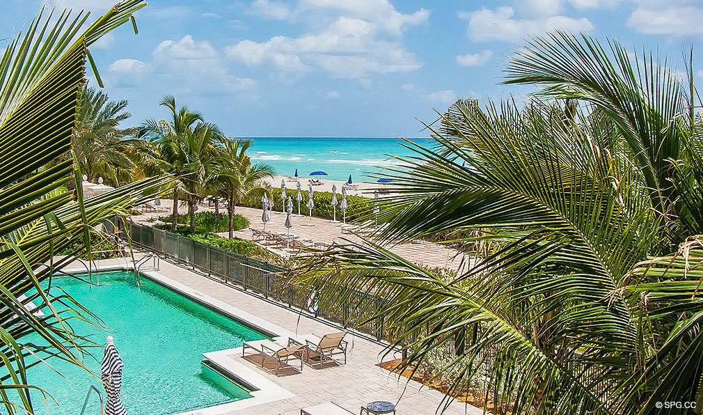 Turnberry Ocean Colony Pool, Luxury Condominiums Located at 16047-16051 Collins Ave, Sunny Isles Beach, FL 33160