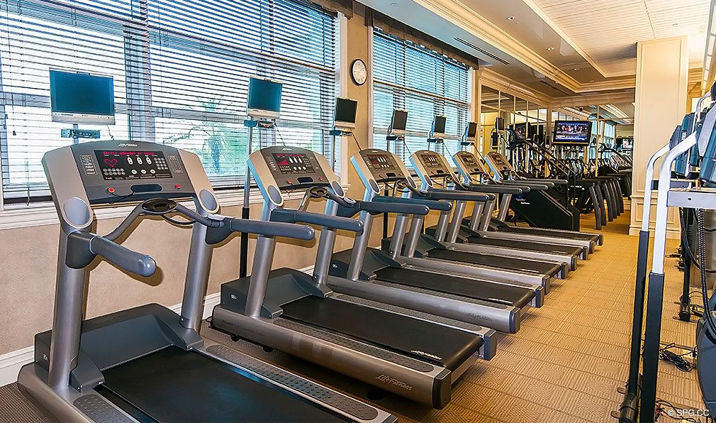 Turnberry Ocean Colony Gym, Luxury Condominiums Located at 16047-16051 Collins Ave, Sunny Isles Beach, FL 33160